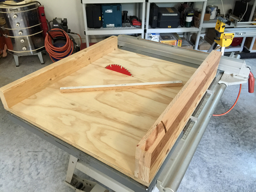 table saw sled