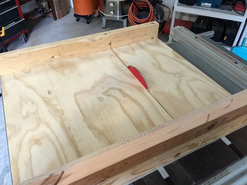 table saw sled