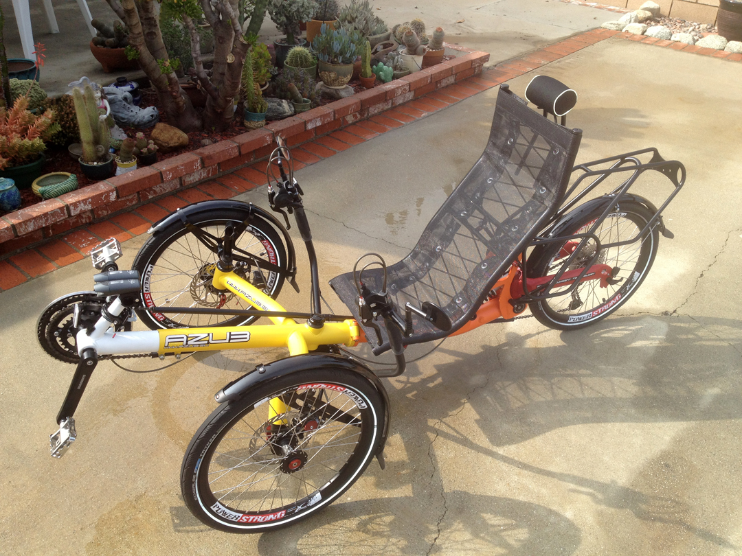 AZUB TRIcon Recumbent Tricycle